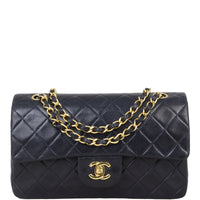 Chanel Classic Double Flap Small Vintage | Dark Navy