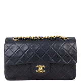 Chanel Classic Double Flap Small Vintage | Dark Navy