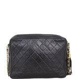 Chanel Vintage Camera Tassel Bag Medium | Black