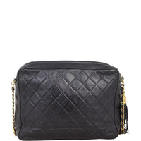 Chanel Vintage Camera Tassel Bag Medium | Black
