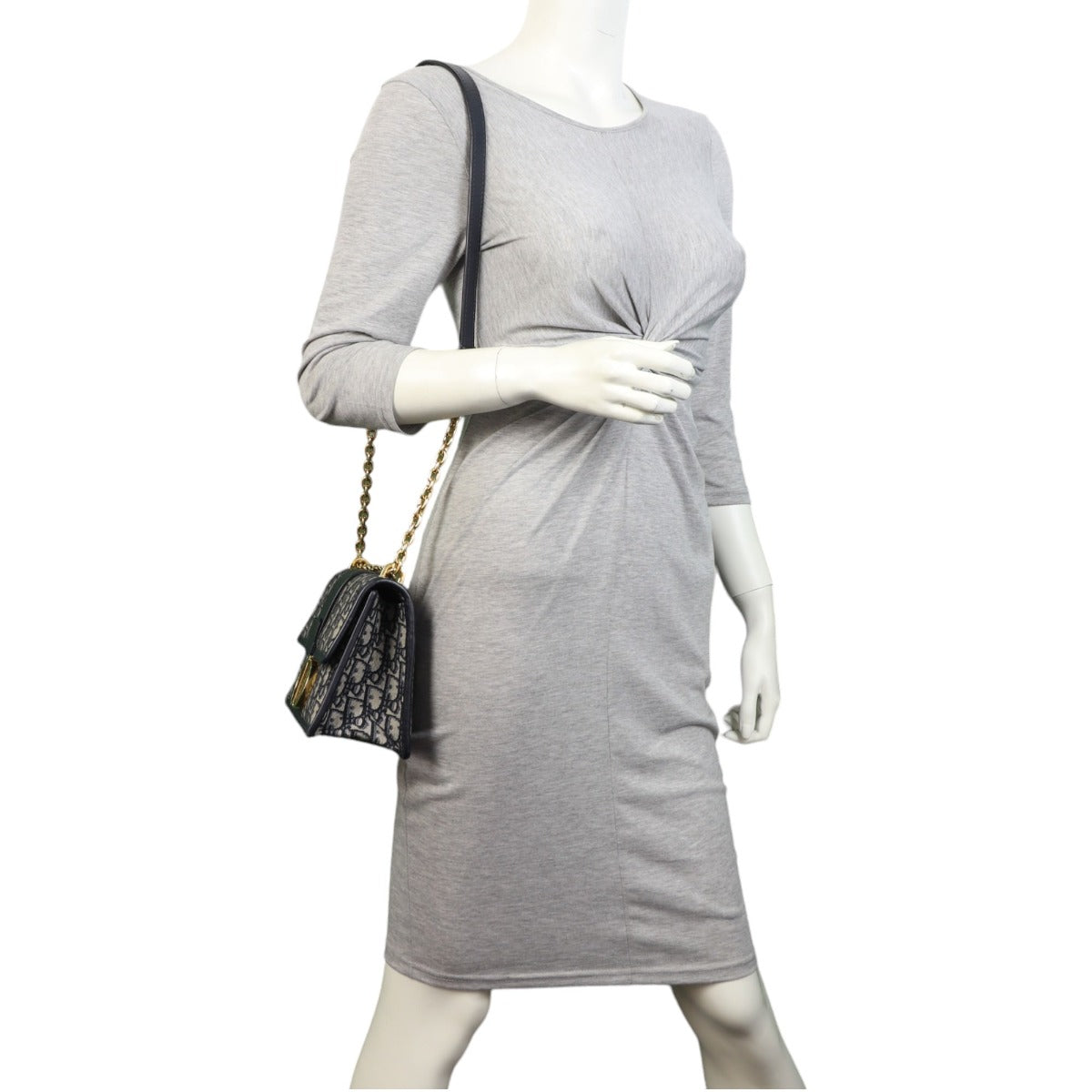 Dior 30 Montaigne East-West Chain Bag Oblique