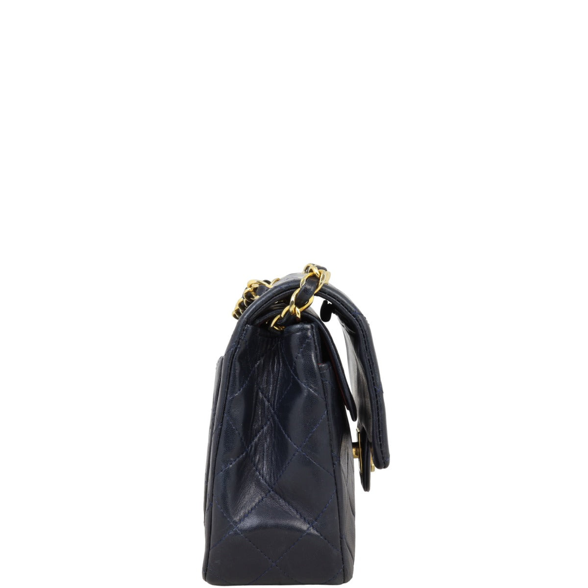 Chanel Classic Double Flap Small Vintage | Dark Navy