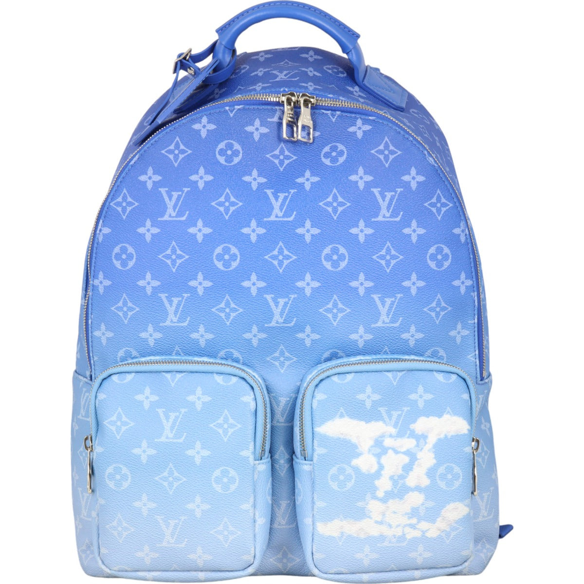 light blue louis vuitton backpack Louis Vuitton Multipockets Backpack Monogram Clouds – Luxe.It.Fwd