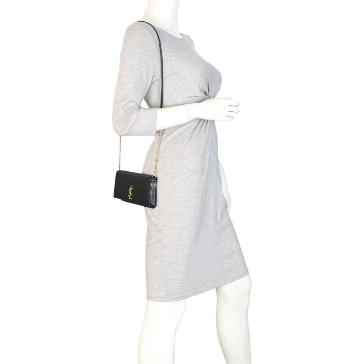 Saint Laurent Cassandre Phone Holder on Chain