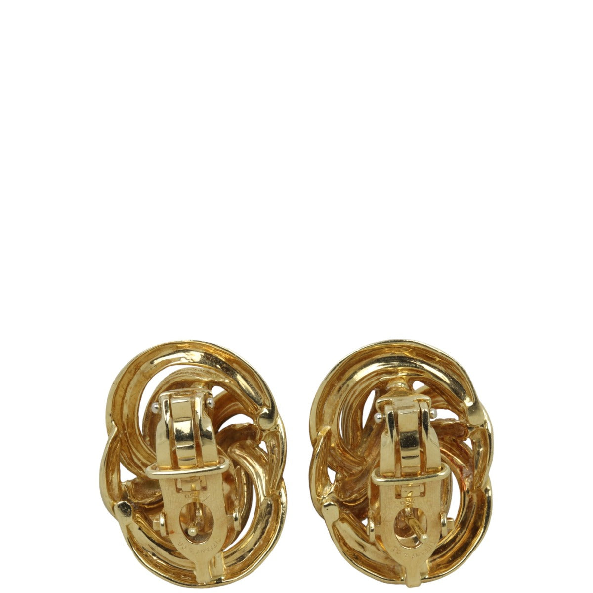 Tiffany & Co. Knot 18k Yellow Gold Earrings