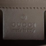 Gucci GG Marmont Top Handle Bag Small Interior Stamp