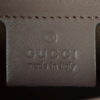 Gucci GG Marmont Top Handle Bag Small Interior Stamp