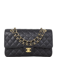 Chanel Classic Double Flap Medium | Caviar Gold Hardware