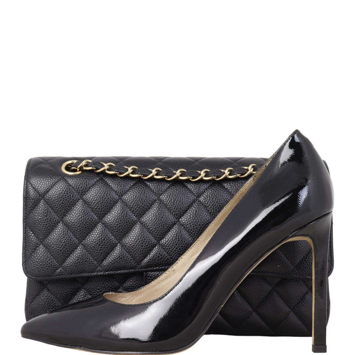 Chanel Classic Double Flap Medium | Caviar Gold Hardware