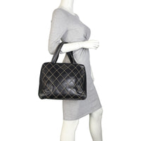 Chanel Wild Stitch Tote | Black