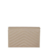 Saint Laurent Cassandre Envelope Chain Wallet
