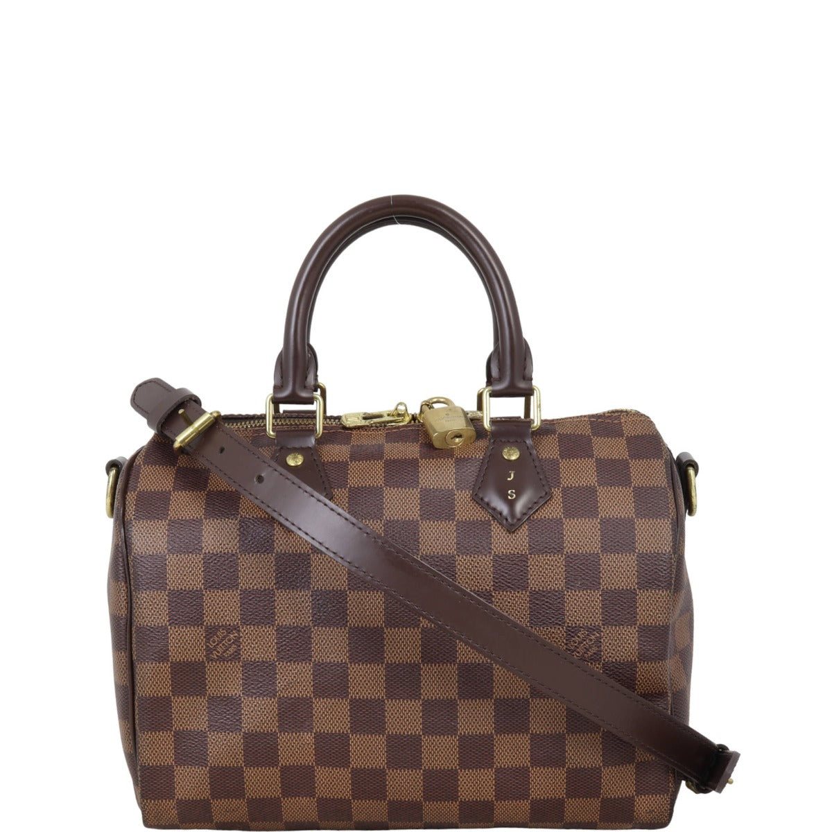 Louis Vuitton Speedy 25 Bandouliere Damier Ebene