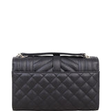 Saint Laurent Monogram Mix Matelasse Envelope Chain Bag Small