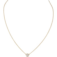 Tiffany & Co Diamonds by the Yard 18k Yellow Gold Pendant