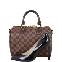 Louis Vuitton Speedy 25 Bandouliere Damier Ebene