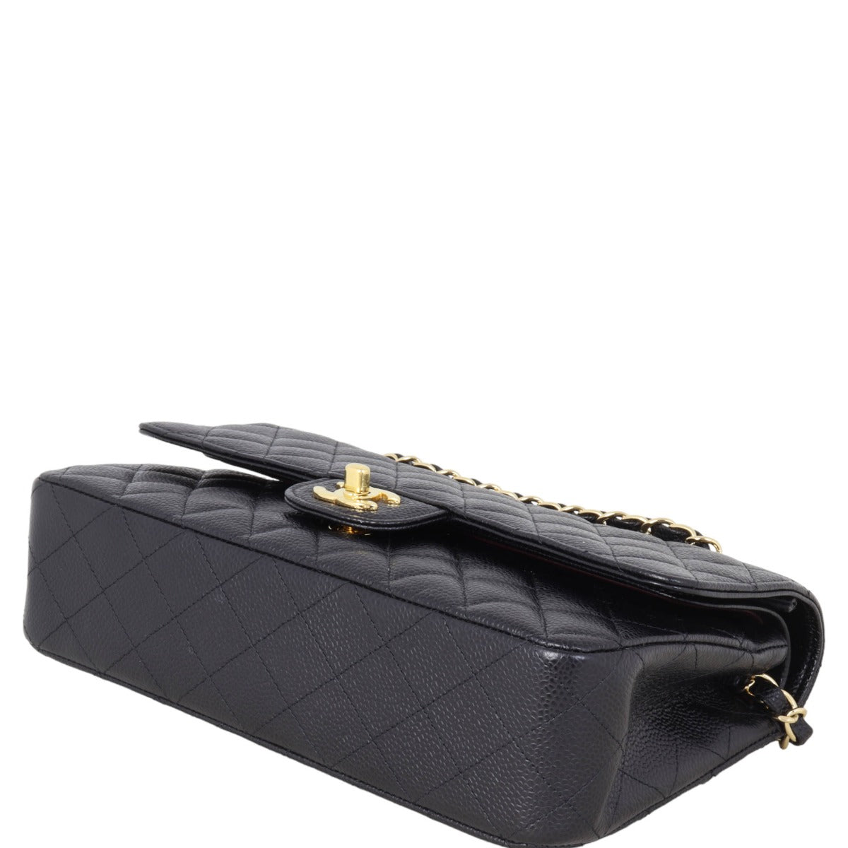 Chanel Classic Double Flap Medium | Caviar Gold Hardware