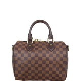 Louis Vuitton Speedy 25 Bandouliere Damier Ebene
