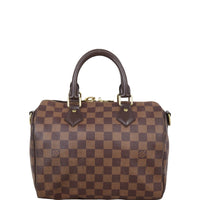 Louis Vuitton Speedy 25 Bandouliere Damier Ebene