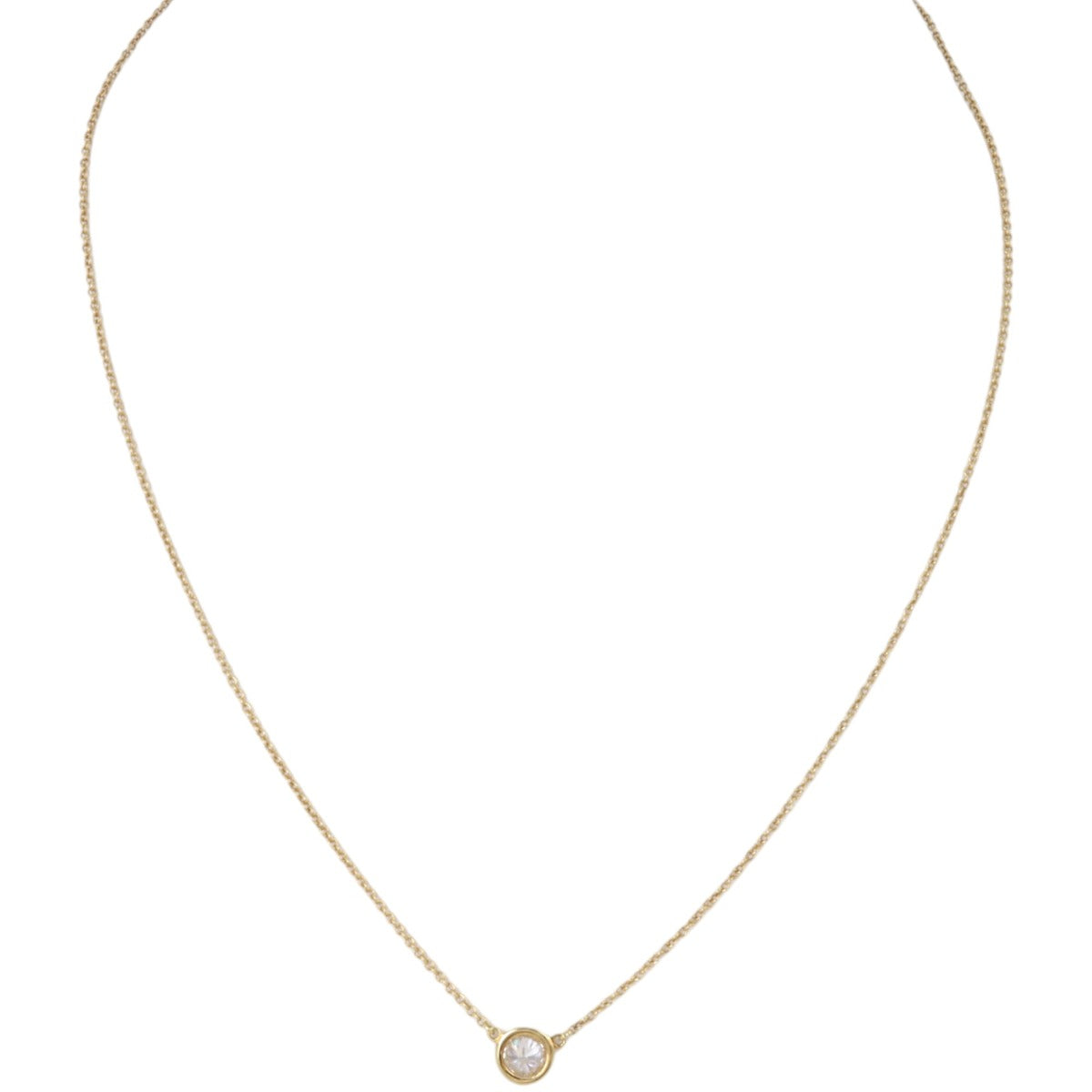 Tiffany & Co Diamonds by the Yard 18k Yellow Gold Pendant