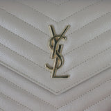 Saint Laurent Cassandre Envelope Chain Wallet