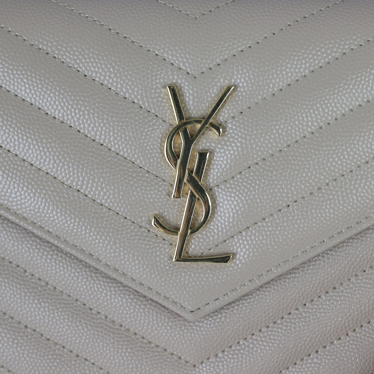 Saint Laurent Cassandre Envelope Chain Wallet