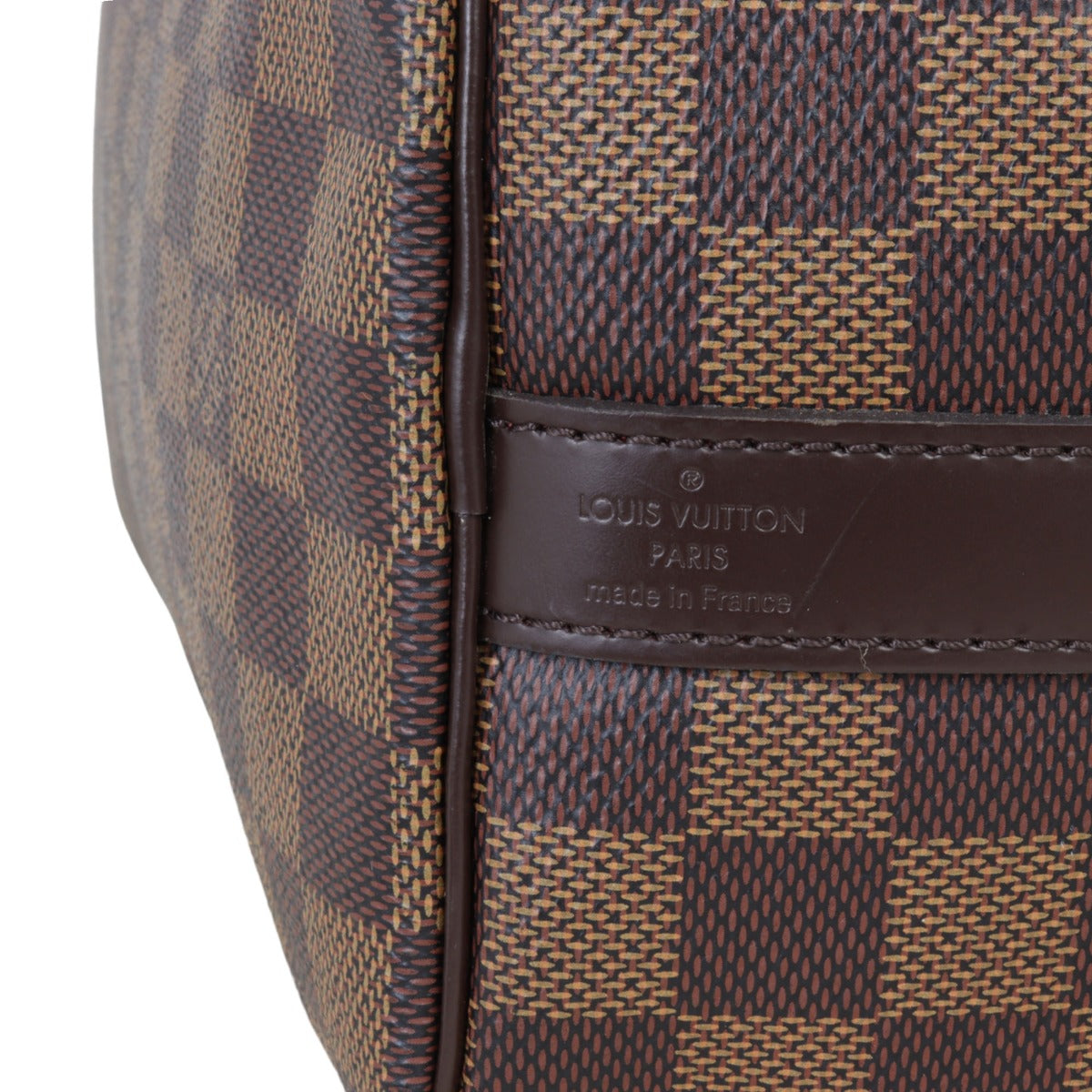 Louis Vuitton Speedy 25 Bandouliere Damier Ebene