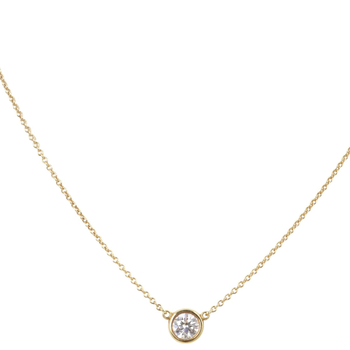 Tiffany & Co Diamonds by the Yard 18k Yellow Gold Pendant