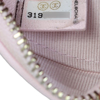 Chanel CC Round Clutch with Pearl Strap