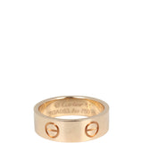 Cartier Love Ring 18k Rose Gold