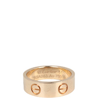 Cartier Love Ring 18k Rose Gold