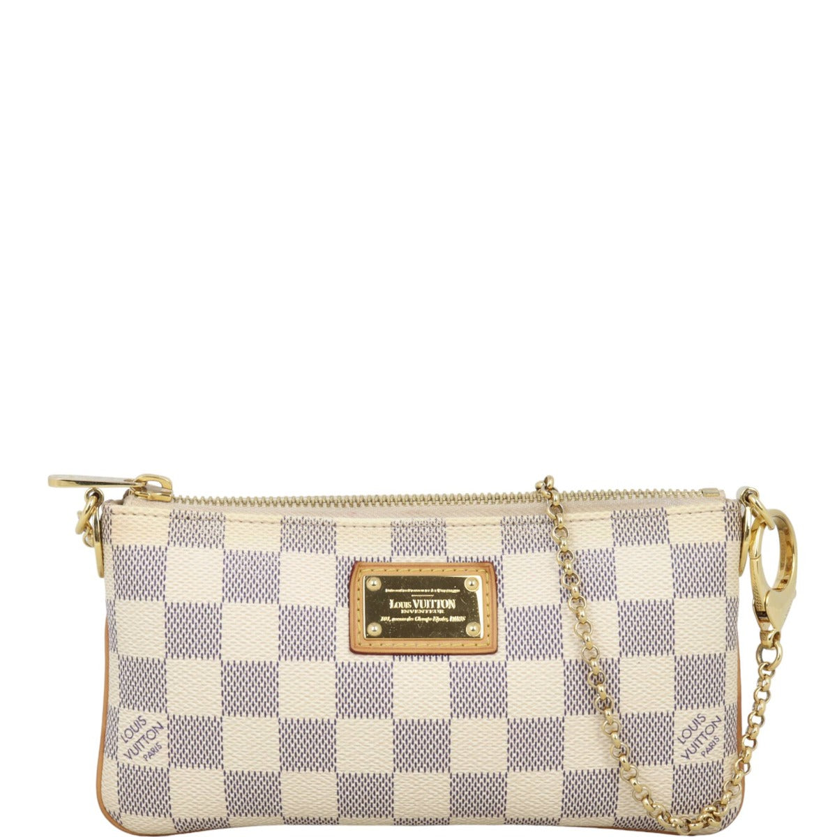 Louis Vuitton Milla Pochette MM Damier Azur