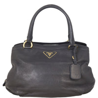 Prada Vitello Cervo Shopping Tote