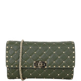 Valentino Rockstud Spike Wallet on Chain