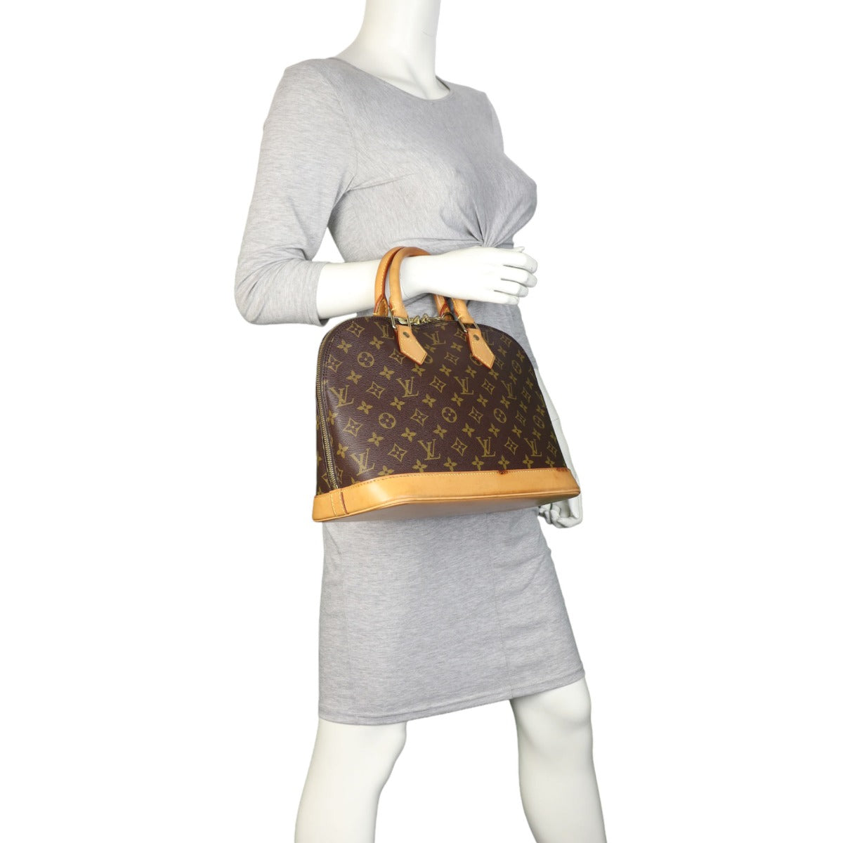 Louis Vuitton Alma PM Monogram | Vachetta Cowhide Leather Trim
