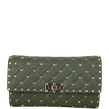 Valentino Rockstud Spike Wallet on Chain