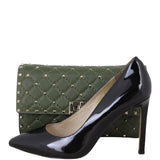 Valentino Rockstud Spike Wallet on Chain