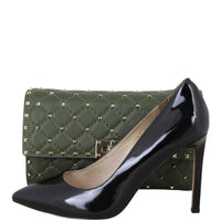 Valentino Rockstud Spike Wallet on Chain