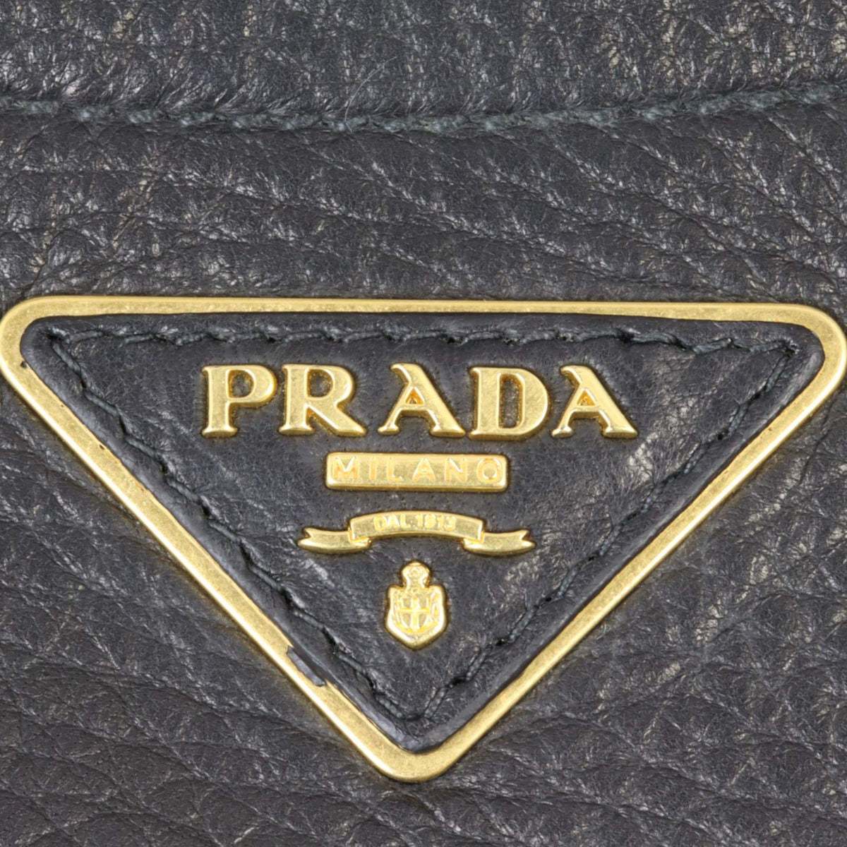 Prada Vitello Cervo Shopping Tote
