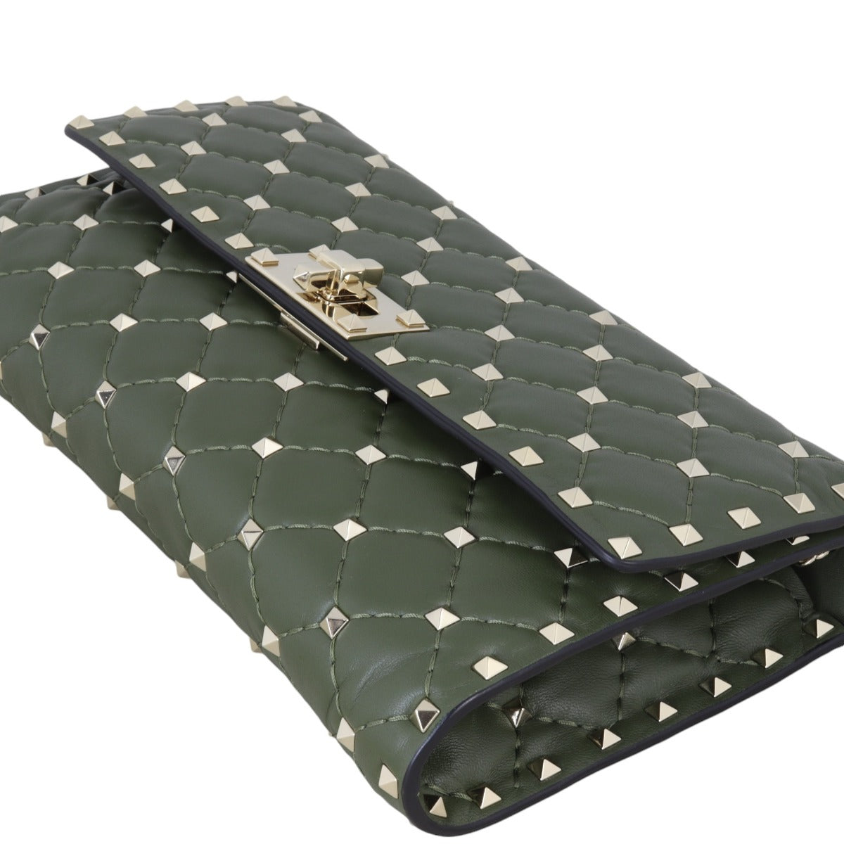 Valentino Rockstud Spike Wallet on Chain