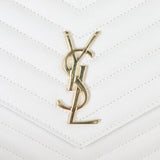 Saint Laurent Cassandre Flap Wristlet Pouch Hardware