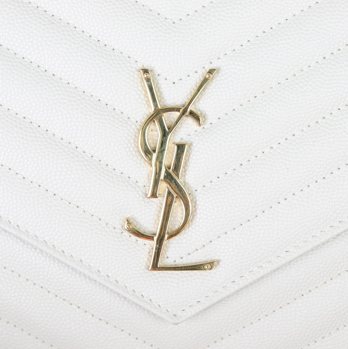 Saint Laurent Cassandre Flap Wristlet Pouch Hardware