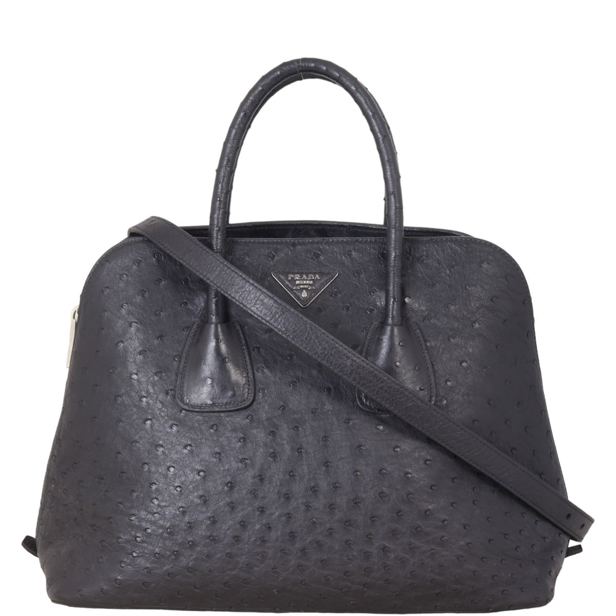 Prada Promenade Large Ostrich