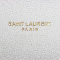 Saint Laurent Cassandre Flap Wristlet Pouch Interior Stamp