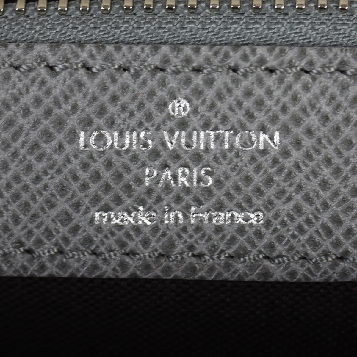 Louis Vuitton Taiga Roman Messenger Bag Interior Stamp