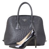 Prada Promenade Large Ostrich