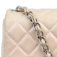 Chanel Classic Flap Mini Square Bag | Pale Pink