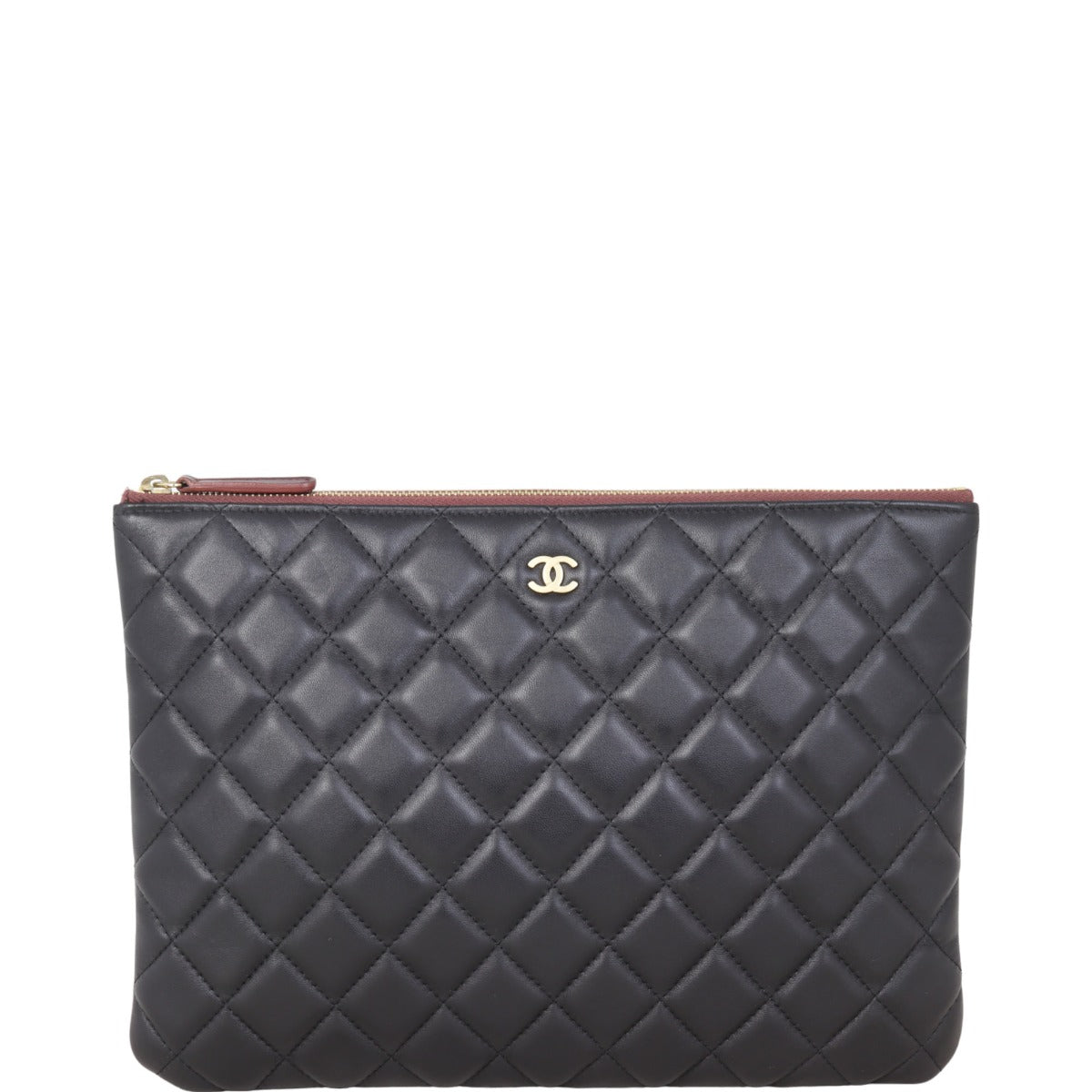 Chanel Classic O-Case Pouch Medium | Lambskin