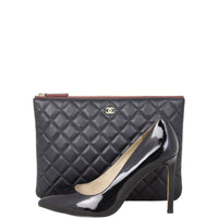 Chanel Classic O-Case Pouch Medium | Lambskin