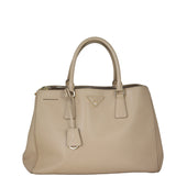 Prada Saffiano Lux Galleria Double Zip Tote Medium