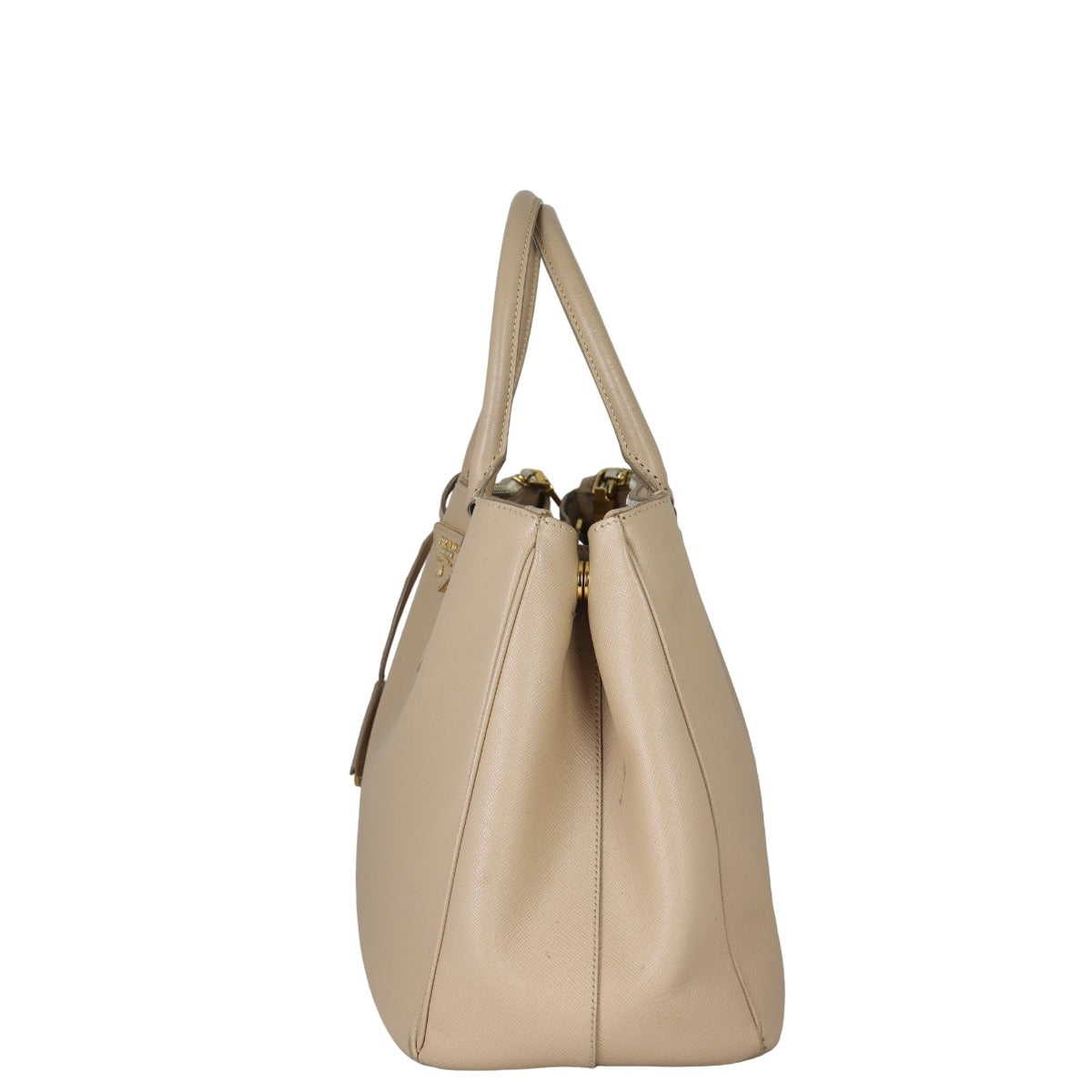 Prada Saffiano Lux Galleria Double Zip Tote Medium